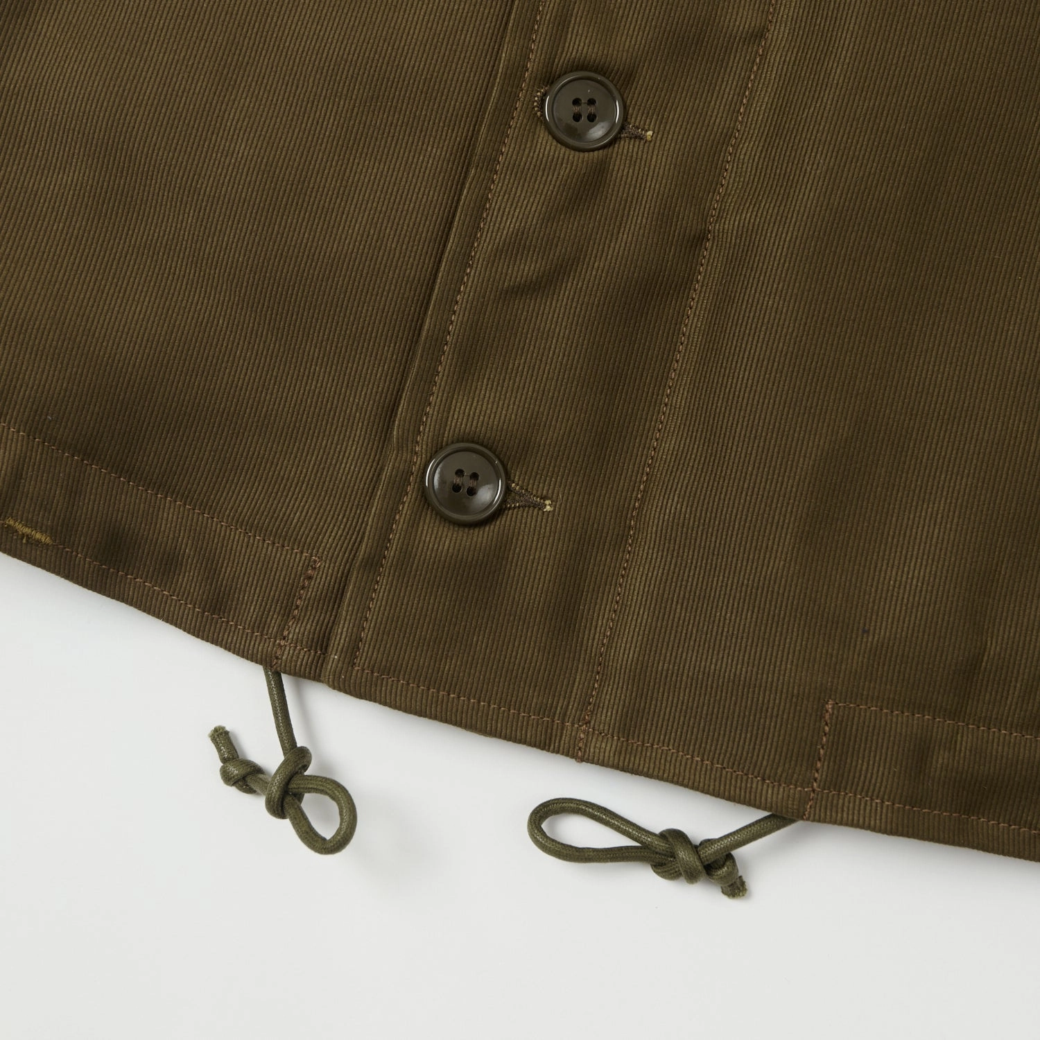 Freewheelers & Co Type N-1 Deck Jacket - Dark Red Beige Cool Season Faith