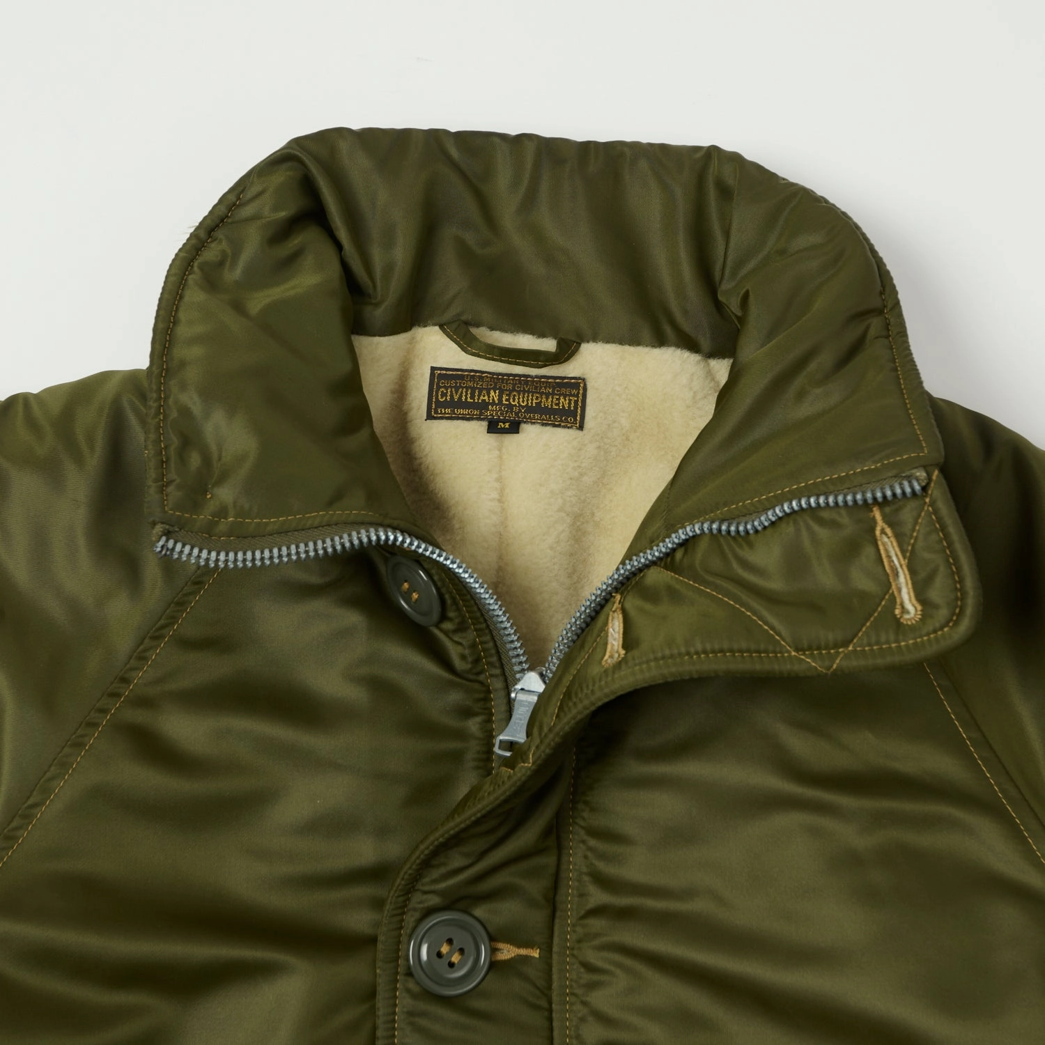 Freewheelers & Co ??USAF Air Crew' Cold Weather Jacket - Khaki Olive Closet
