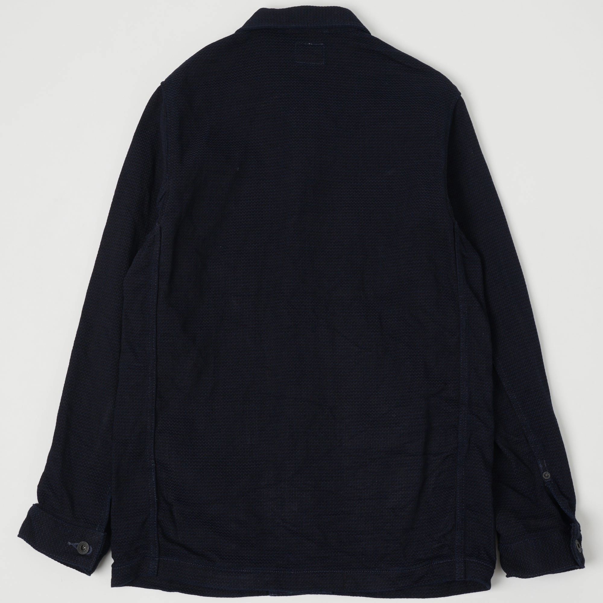 Layer Focused ONI Denim 03100-ID Sashiko Dobby Coverall Jacket - Indigo