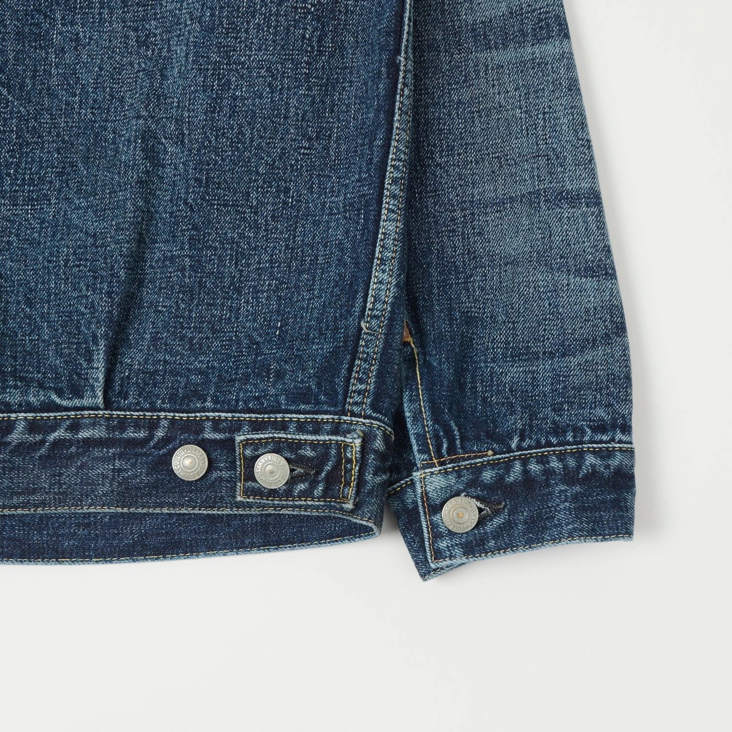 Full Count 2102XX 15.5oz Type II Denim Jacket - 'Fear of the Dark' Wash Plan Fashion Comfort