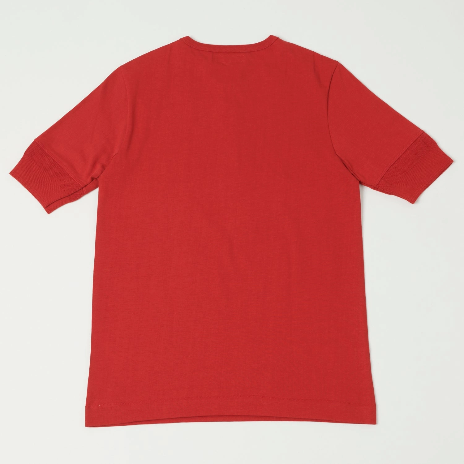 Fresh and Cool Merz b. Schwanen 207 Short Sleeve Henley - Red