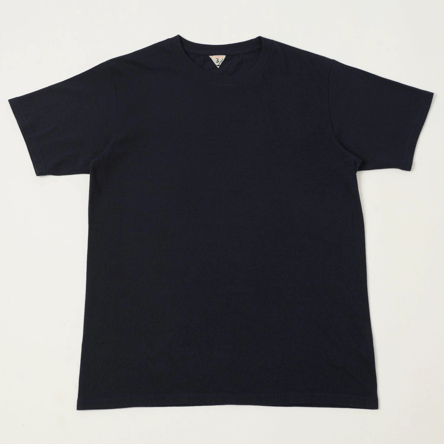 Breathable touch FilMelange 'Dos' Short Sleeve Tee - Dark Navy