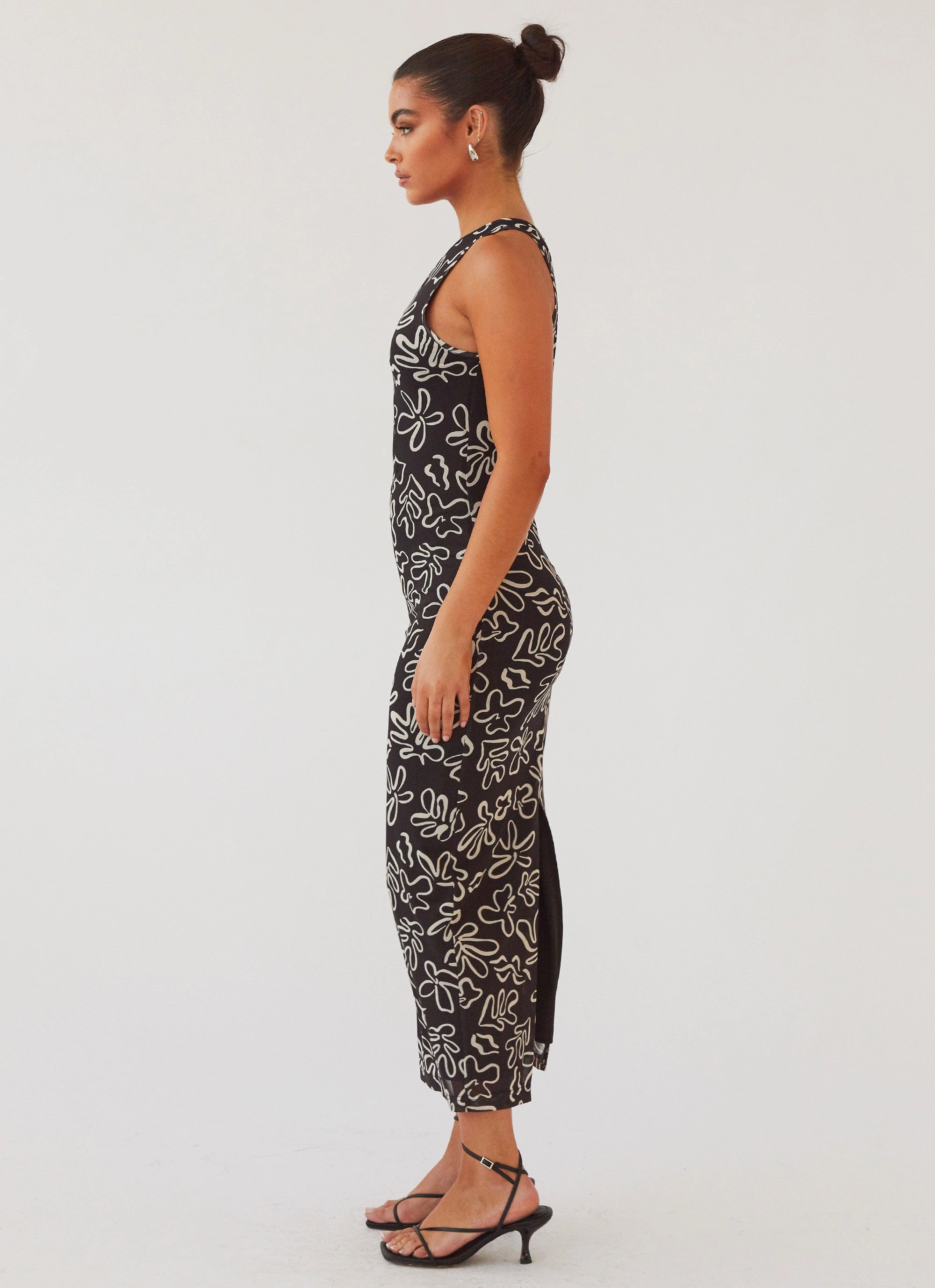 All Eyes On Me Maxi Dress - Petal Gloom Seasonal piece Refined Stitch