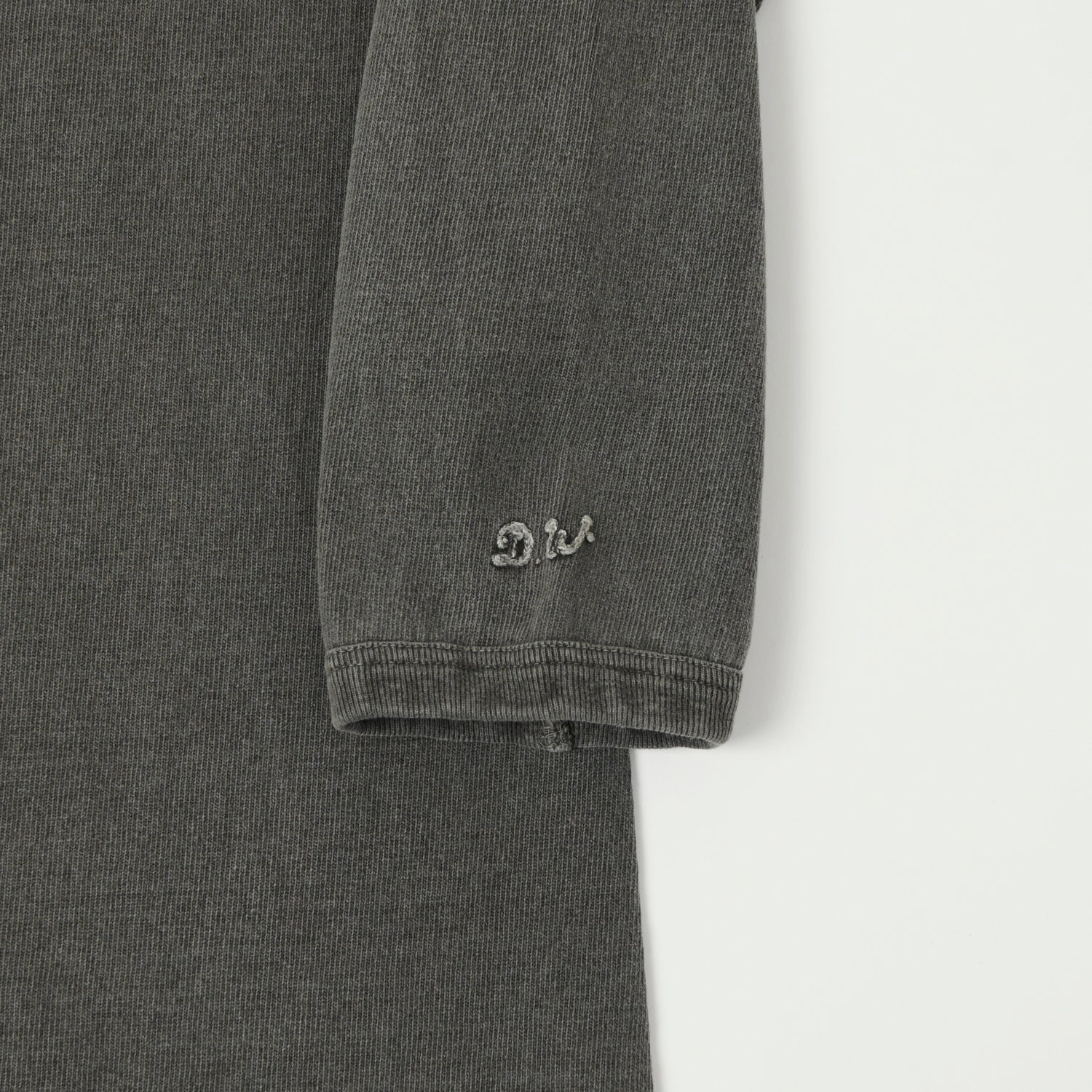 Comfort Flex Dubbleworks Heavy Fabric Long Sleeve Pigment Dyed Tee - Sumikuro