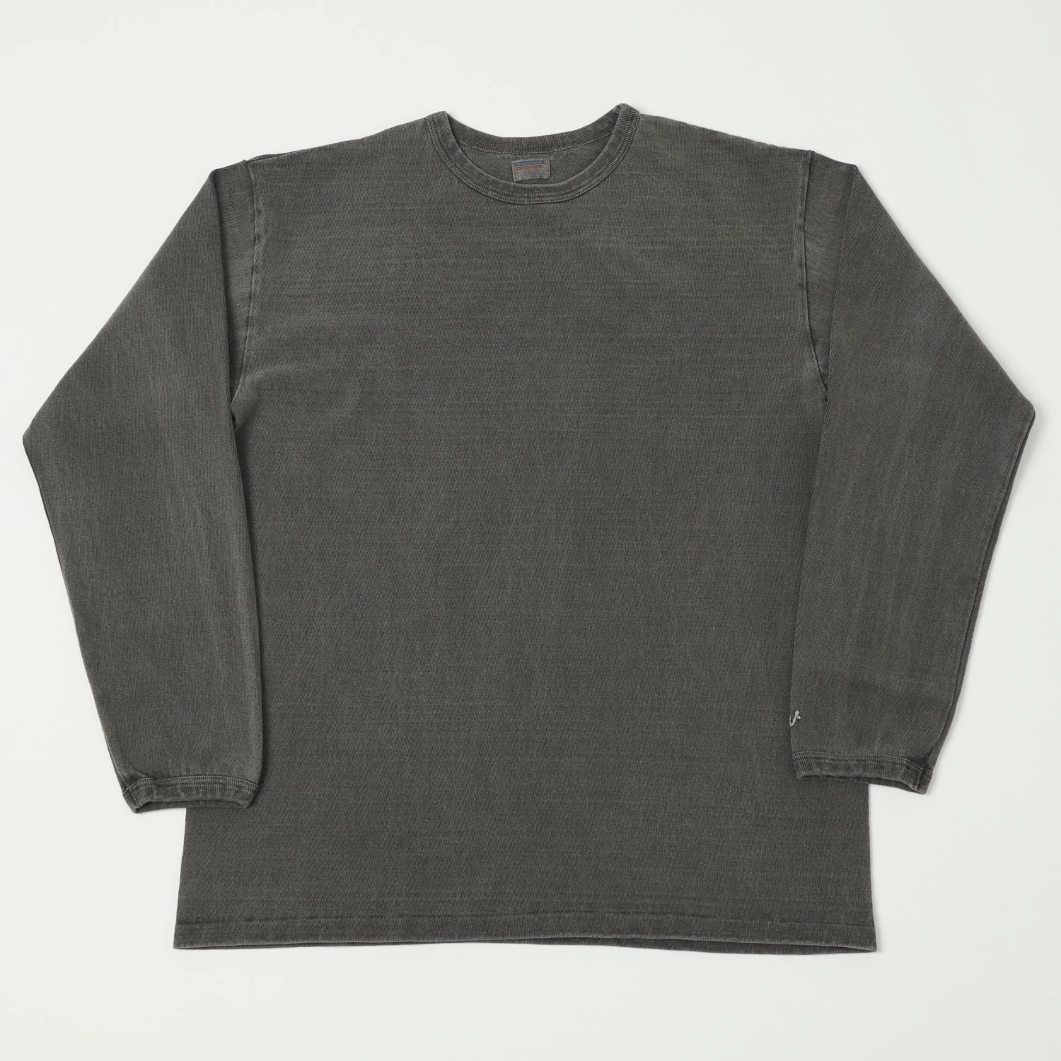 Dubbleworks Heavy Fabric Long Sleeve Pigment Dyed Tee - Sumikuro Eco Friendly Dye