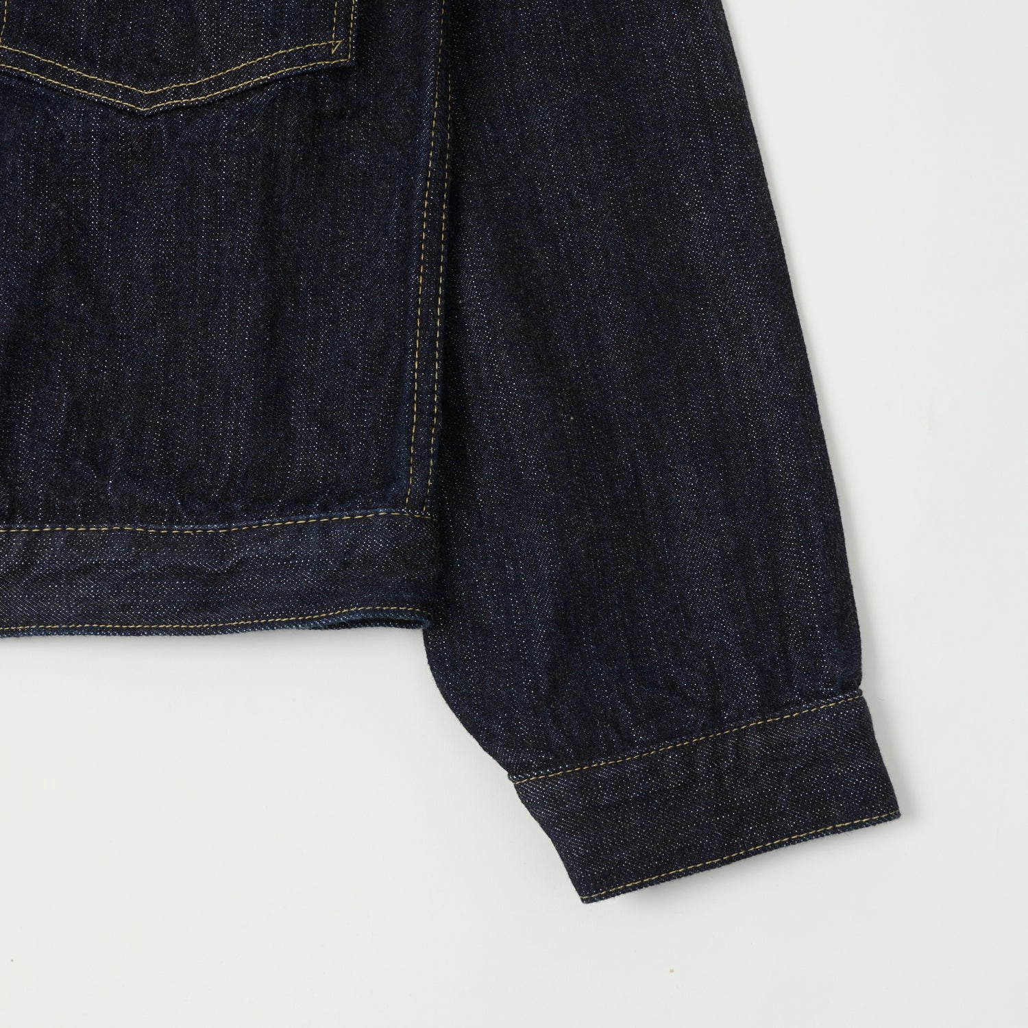 Soft inner layer Threat Freewheelers & Co The Vanishing West 506XX '1944-45' Type-I Denim Jacket - One Wash