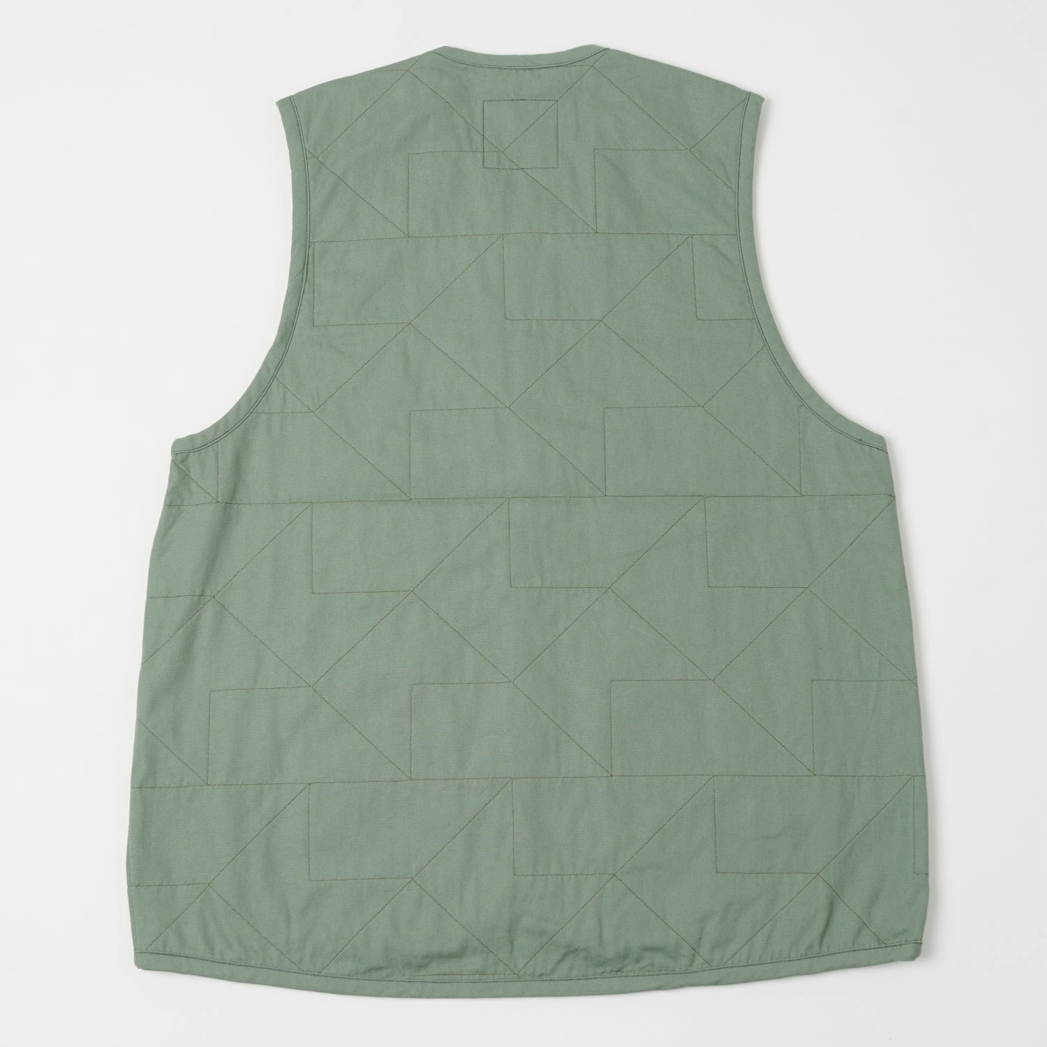 Lavenham Unwadded Worker Thornham Gilet - Leaf Green high - ground - clearance