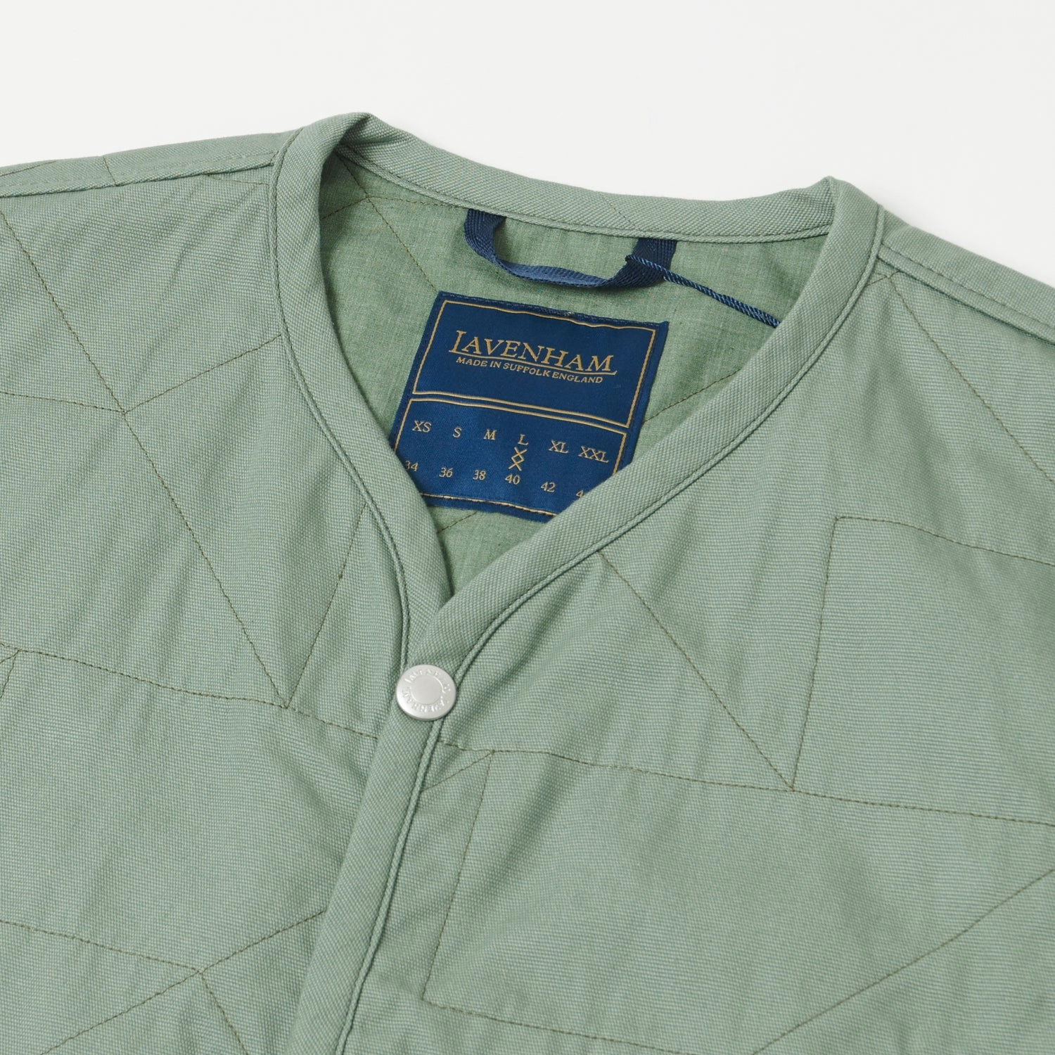 Enhanced Range Motion Multi - purpose Lavenham Unwadded Worker Thornham Gilet - Leaf Green