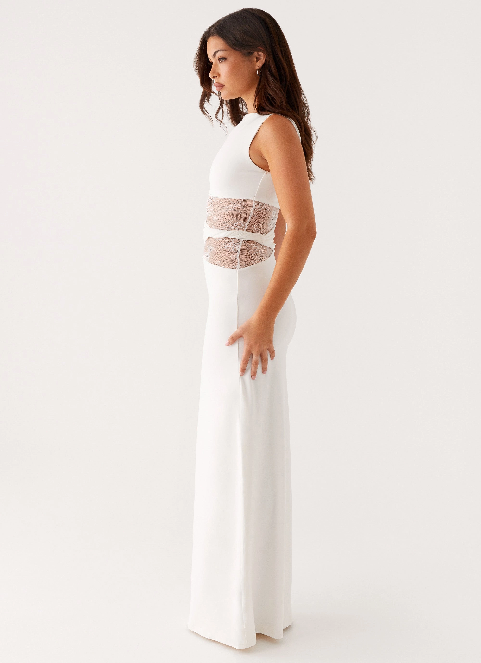 Balanced Lines All Moments Karma Maxi Dress - White