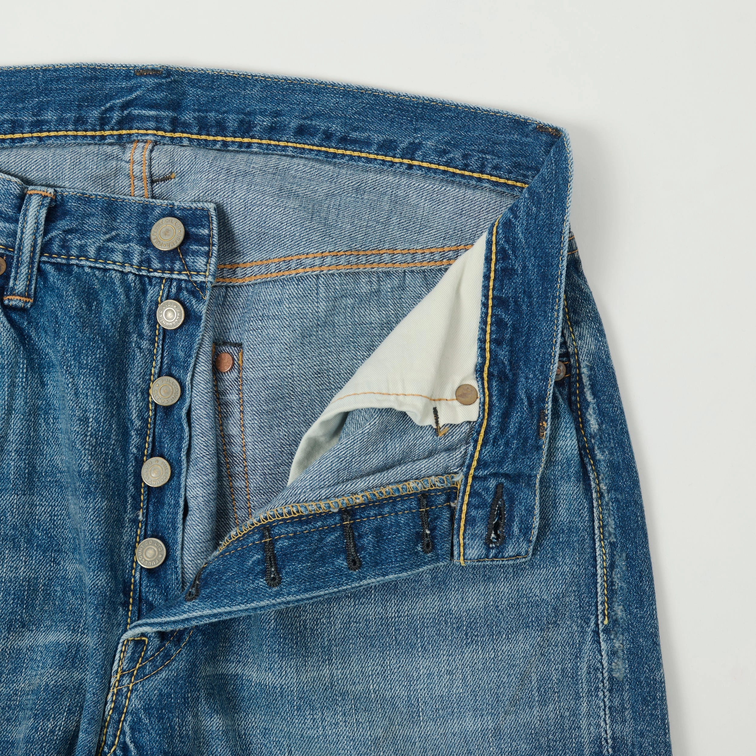 Closet Must Full Count 1103SS 'Super Smooth' 11.5oz Clean Straight Jean - 'Dartford' Wash