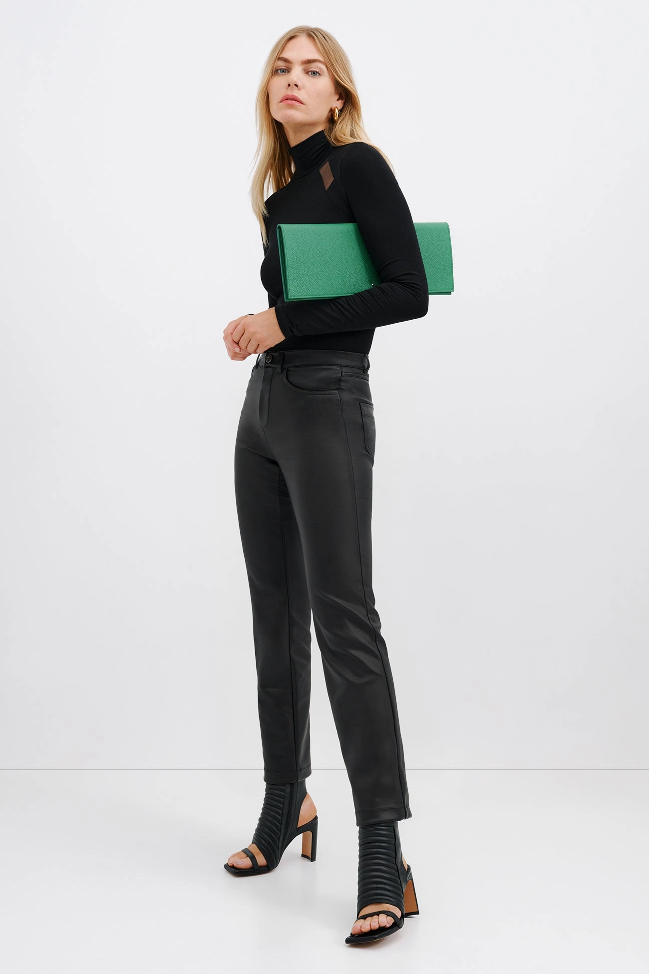 Belle Leather Clutch Perfect Layering New Spirit