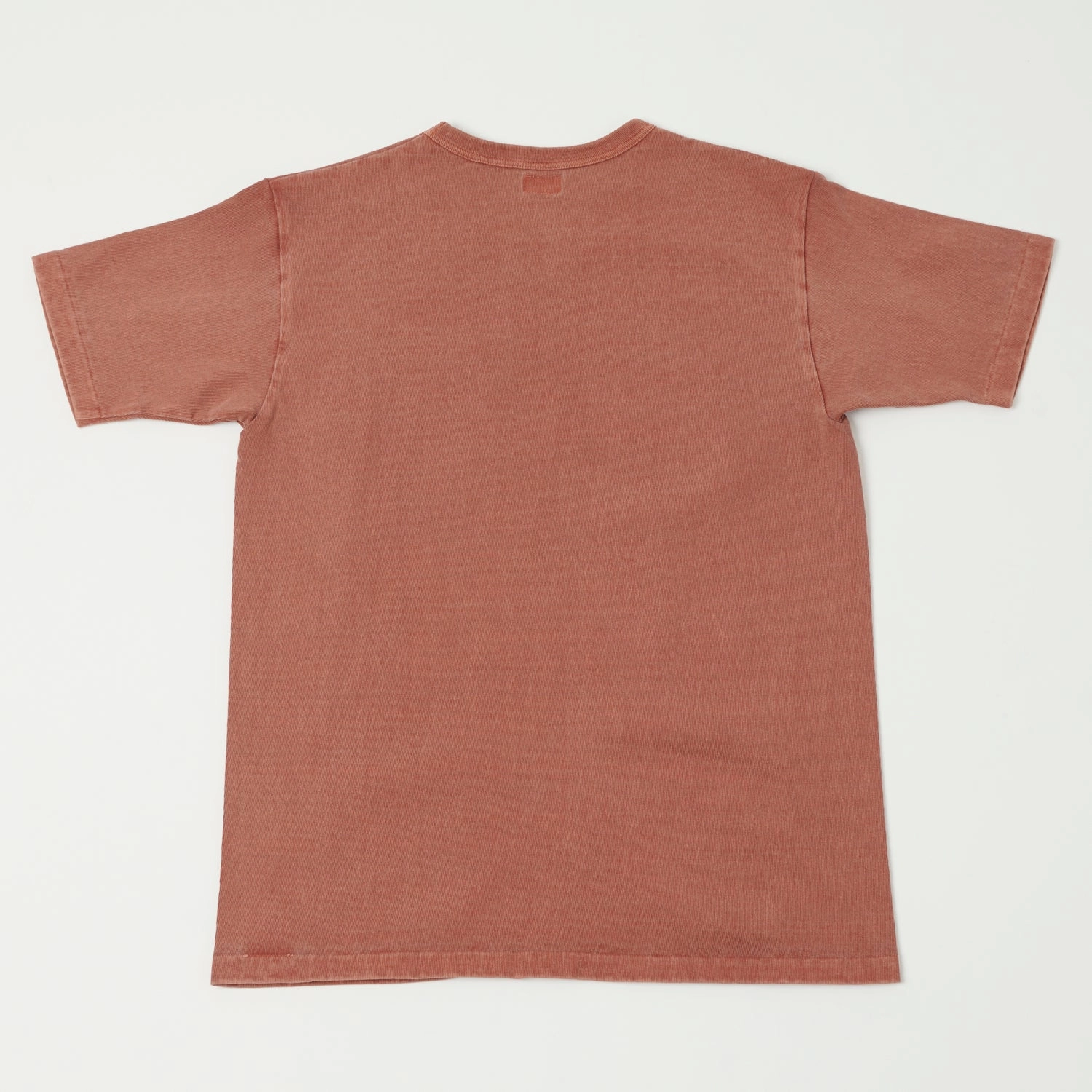 Dubbleworks Heavy Fabric Pigment Dye Tee - Brick Red Stylish and Comfortable