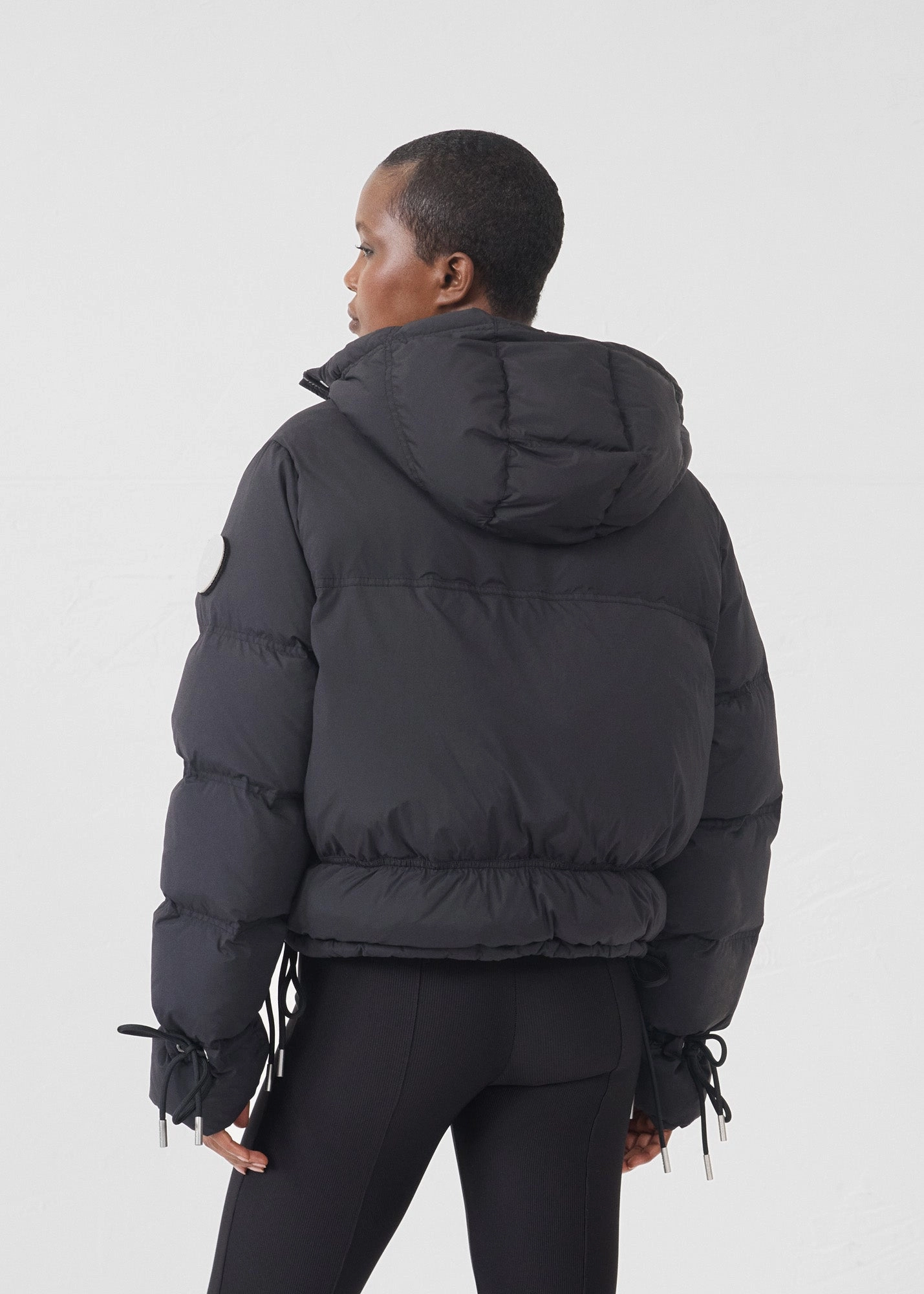 Veste Grand Froid esprit puffer Noir Nami Impact Absorbing Back Panels