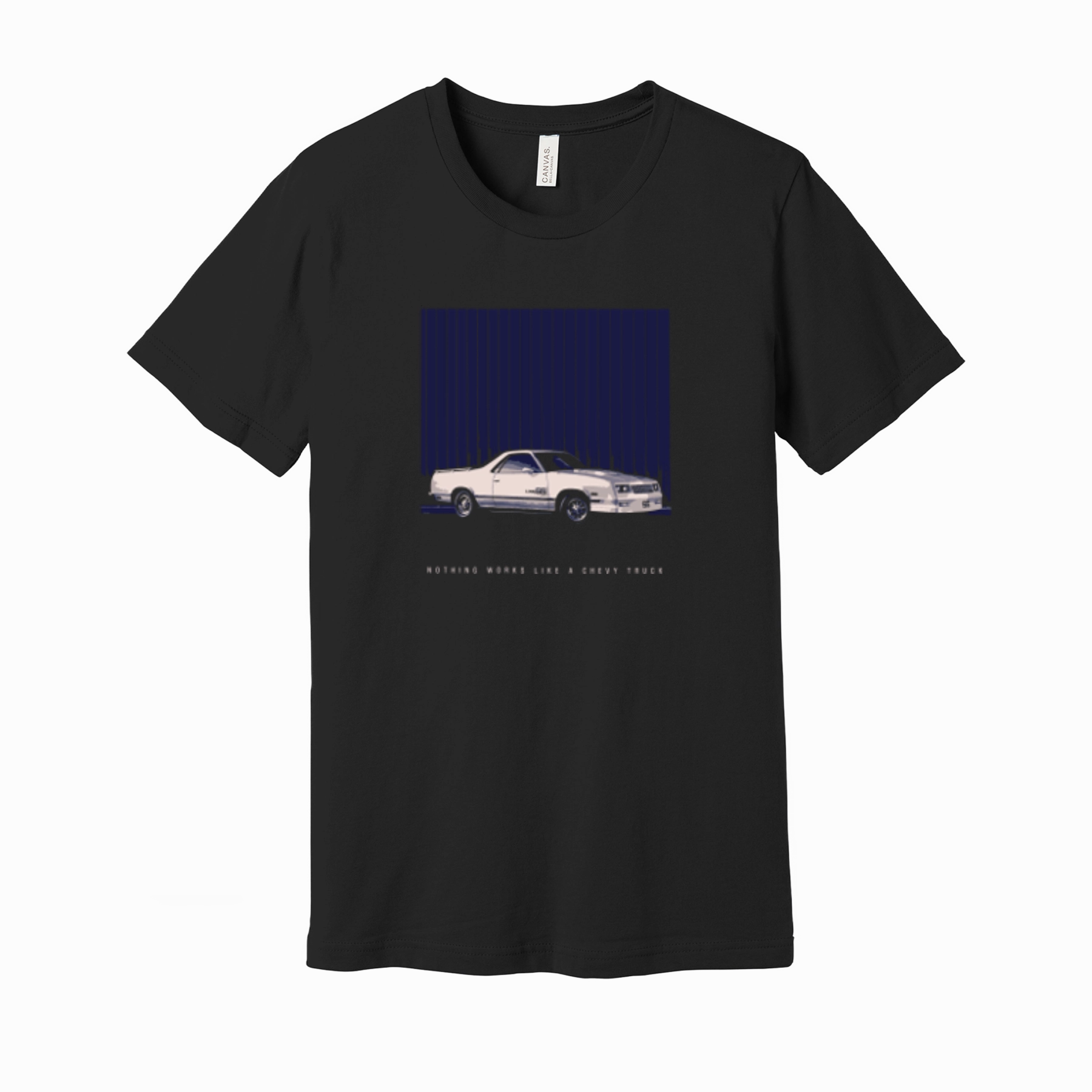 StretchReinforcedArmholes Chevrolet El Camino Stripes Graphic T-Shirt