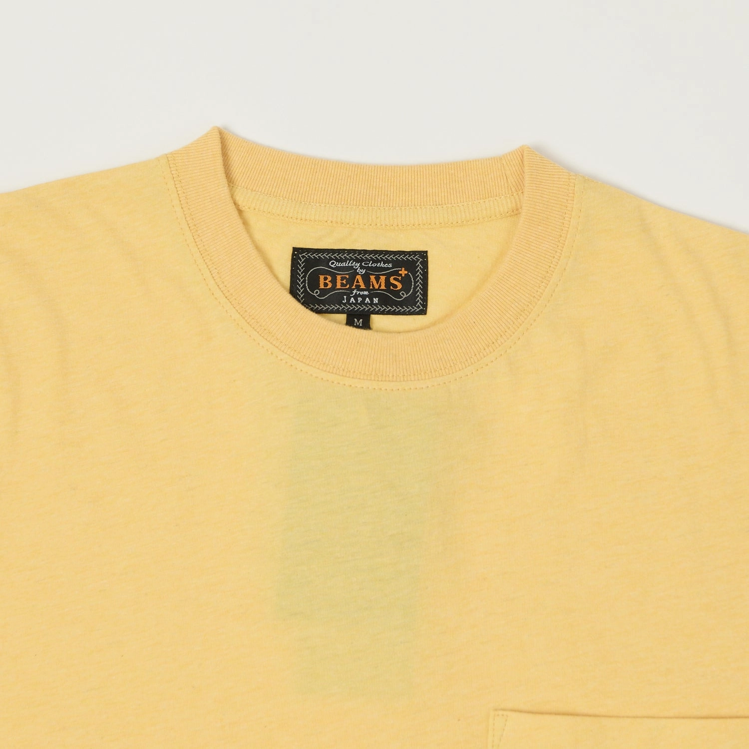 Timeless Top Beams Plus Pocket T-Shirt - Yellow