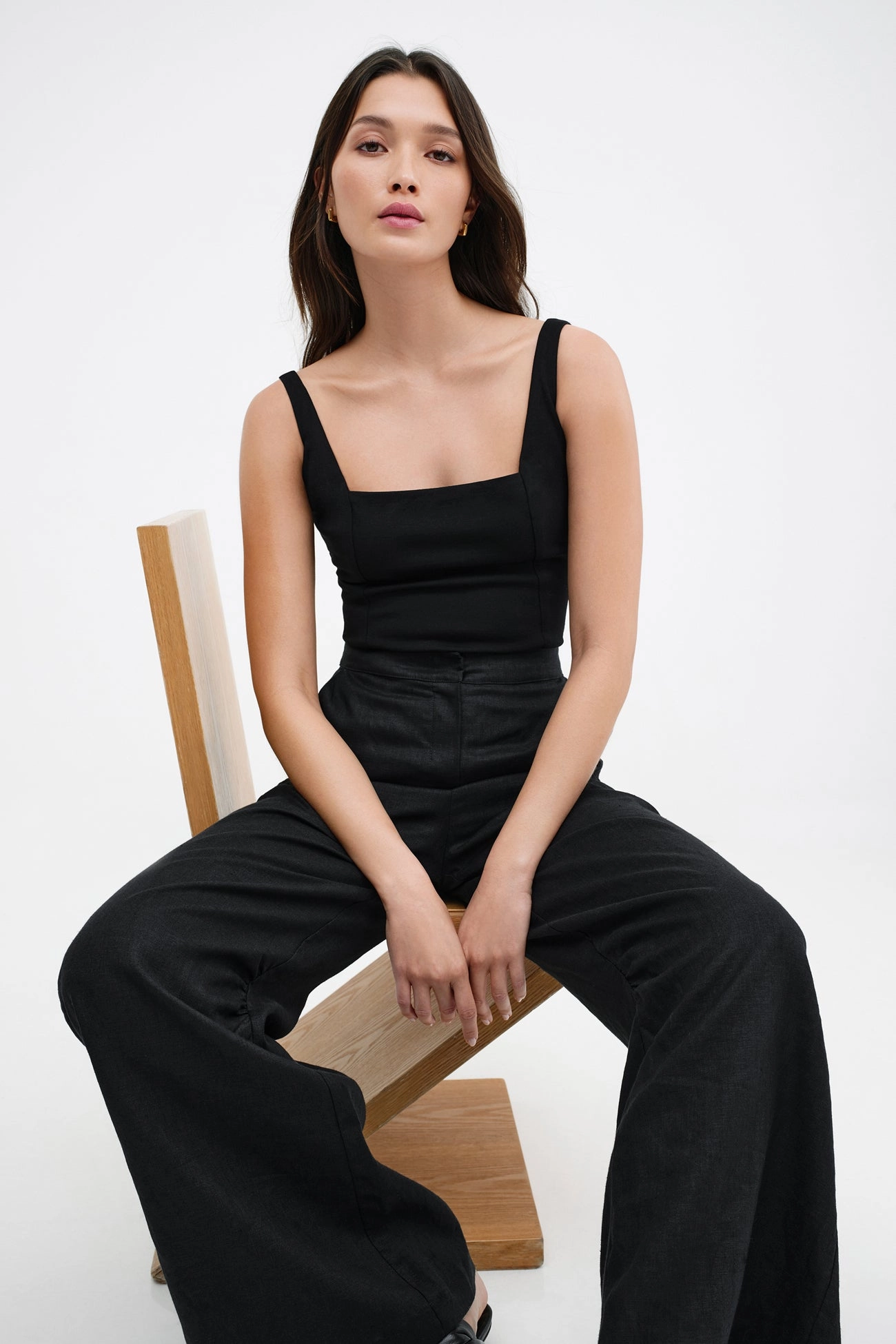 Crisp Finish Fashionable Layers Anya Top