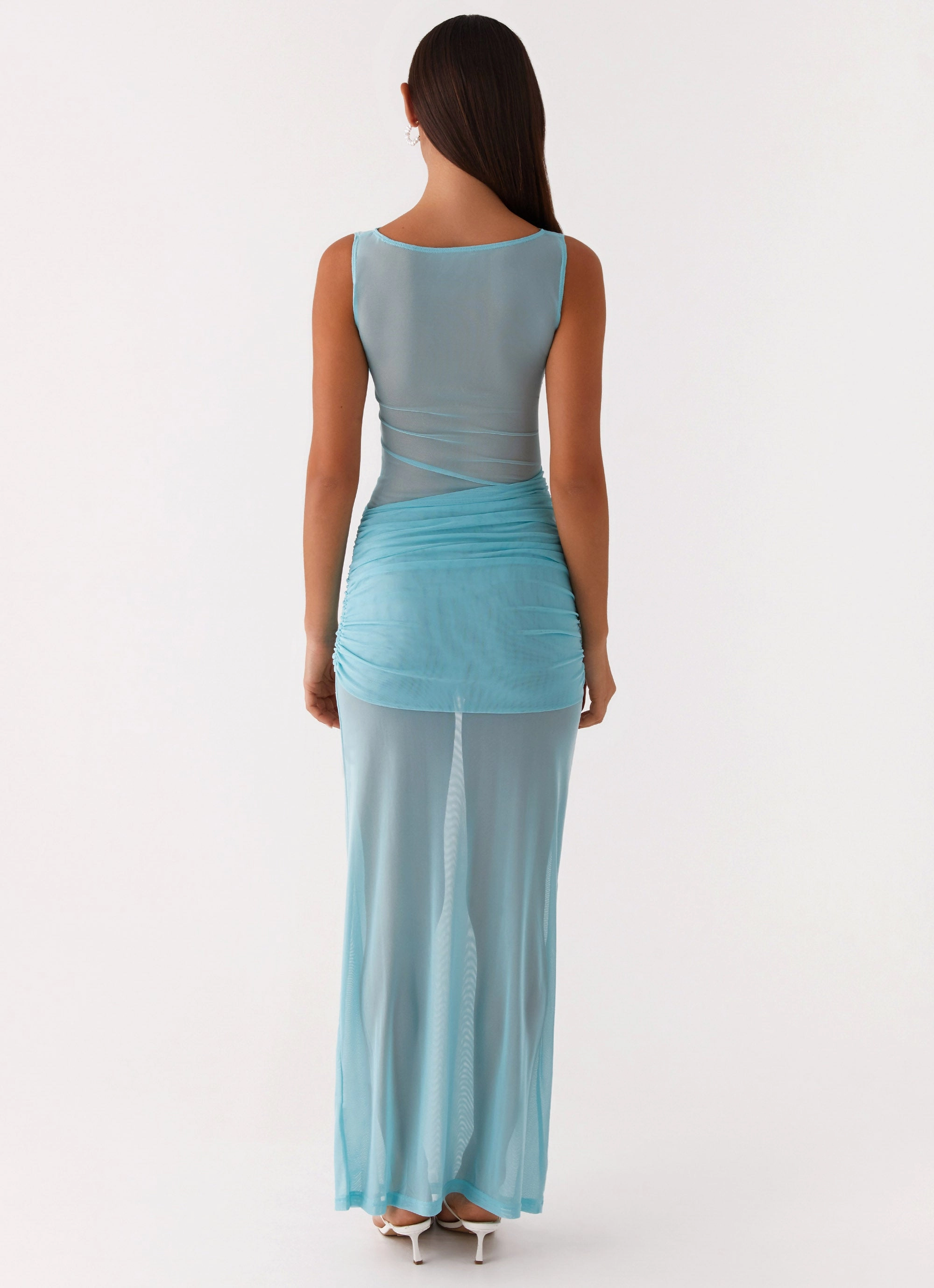 Apollo Maxi Dress - Aqua Glam Feel