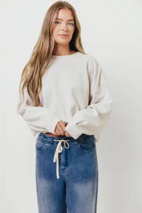 Around Town Crew Pullover in Clay Urban Layer Trendy pick