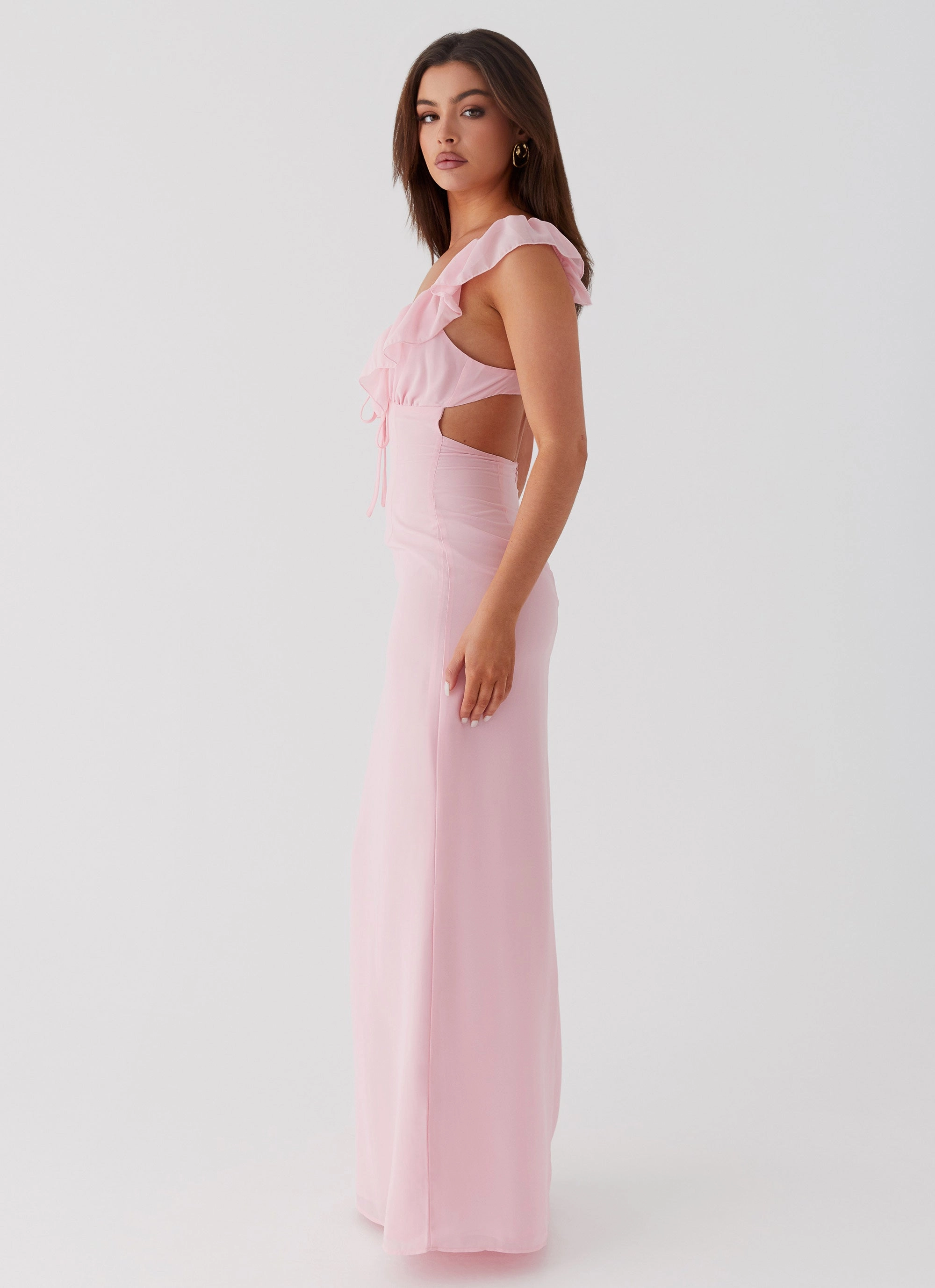 Silvie Maxi Dress - Pink Night Ready City Friendly