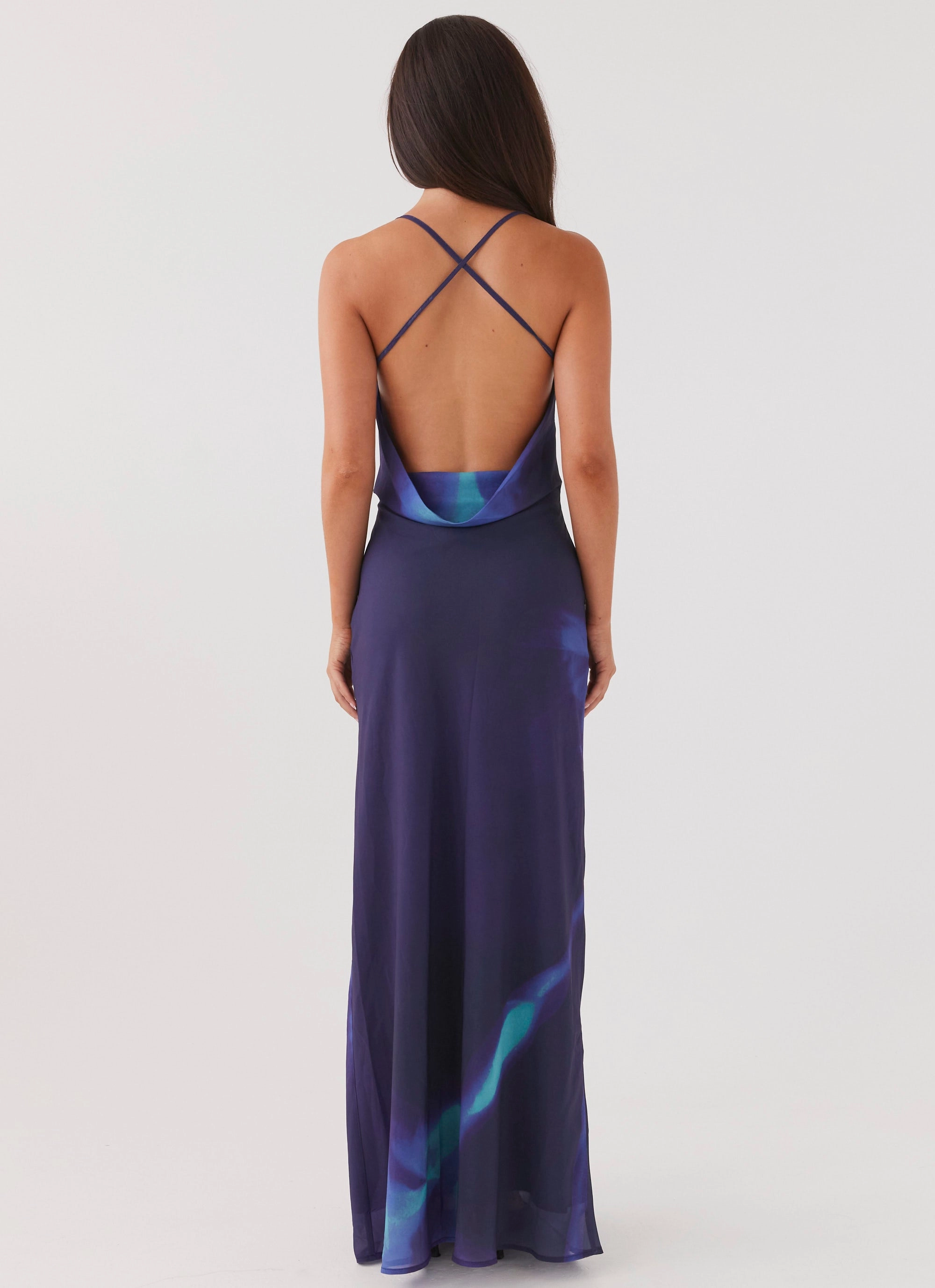 Polished Design Minimal Details Astra Maxi Dress - Cyber Rose