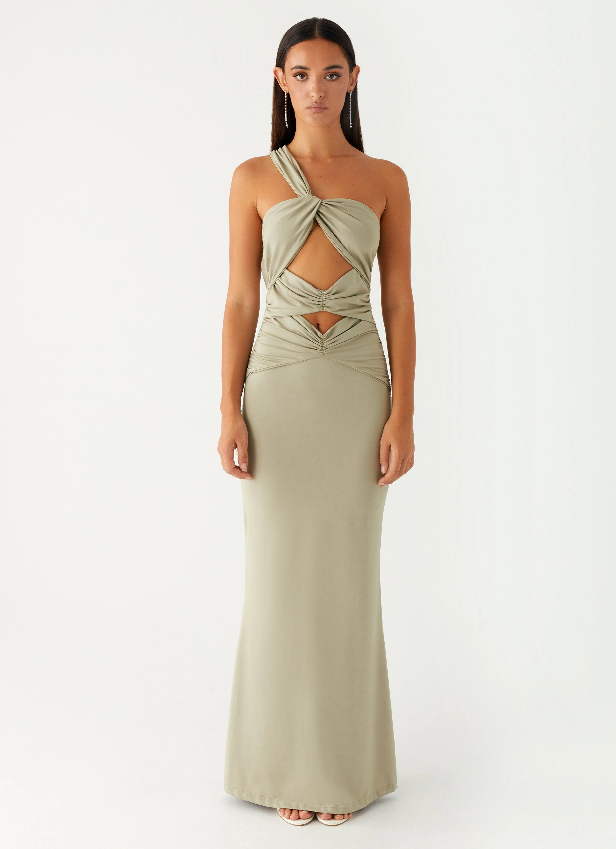 Red-Carpet Christie Maxi Dress - Sage
