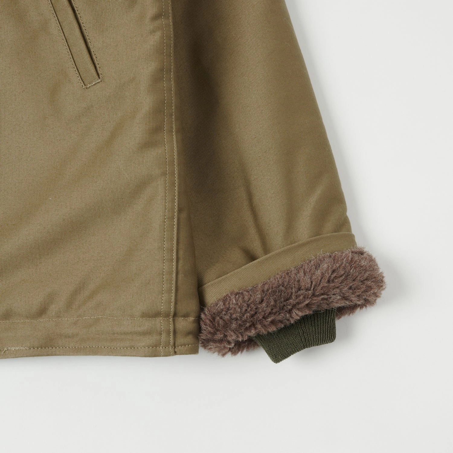 Warehouse & Co 2181 N-1 U.S. Navy Deck Jacket - Khaki gardeners Water Resistant Shell