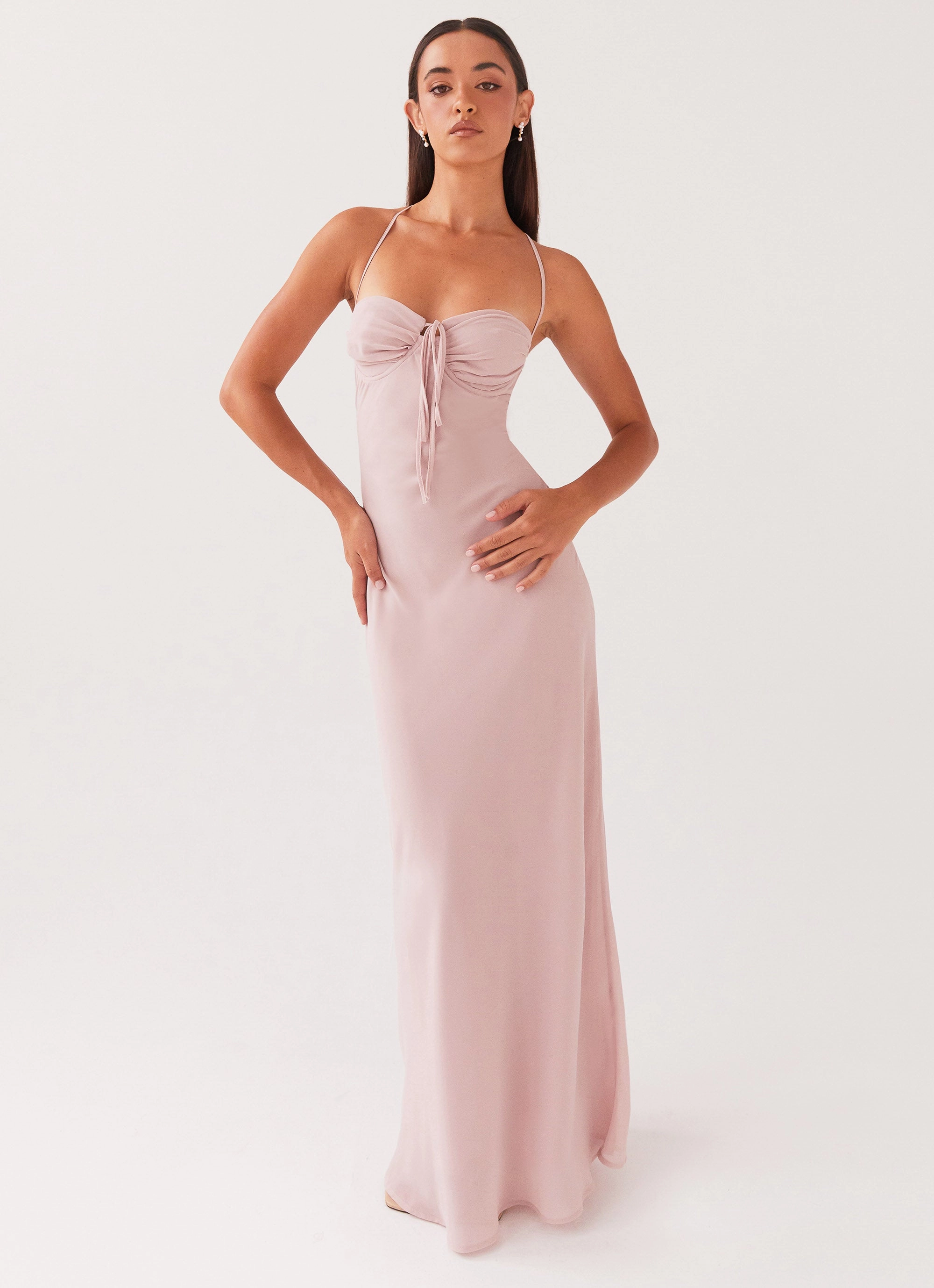 Airy Movement Aveline Maxi Dress - Mauve