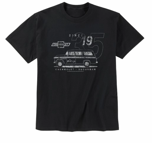 Chevrolet Suburban T-Shirt Relaxed Armhole Cut