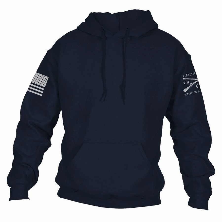 Basic Hoodie - Navy Home friendly