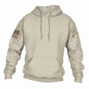Stretchy Trendy Look Basic Hoodie - Sand