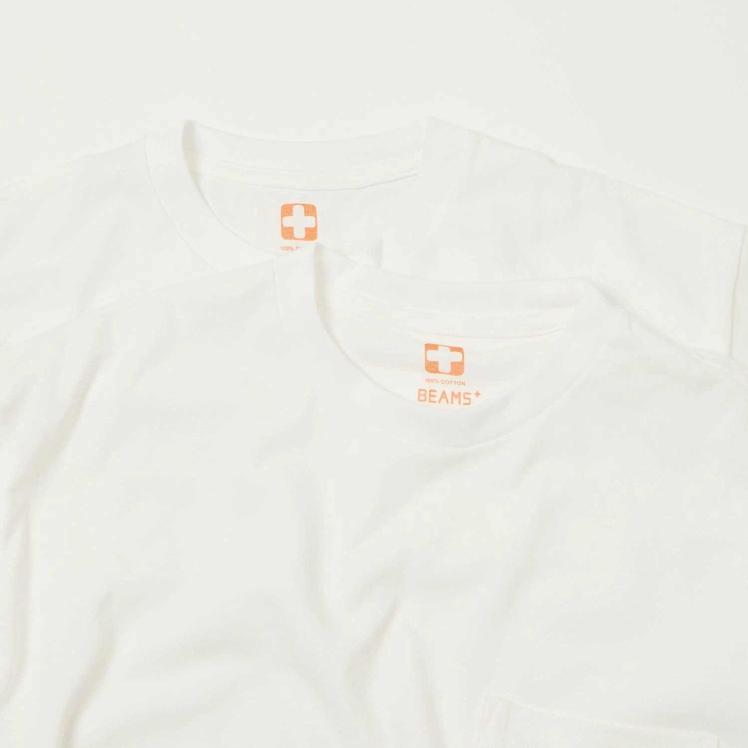 Timeless Appeal Beams Plus Pocket T-Shirt Two Pack - White