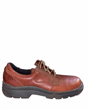 Leather Upper Men's Cheyenne Lace Up Oxford Shoes In Briarwood Leather