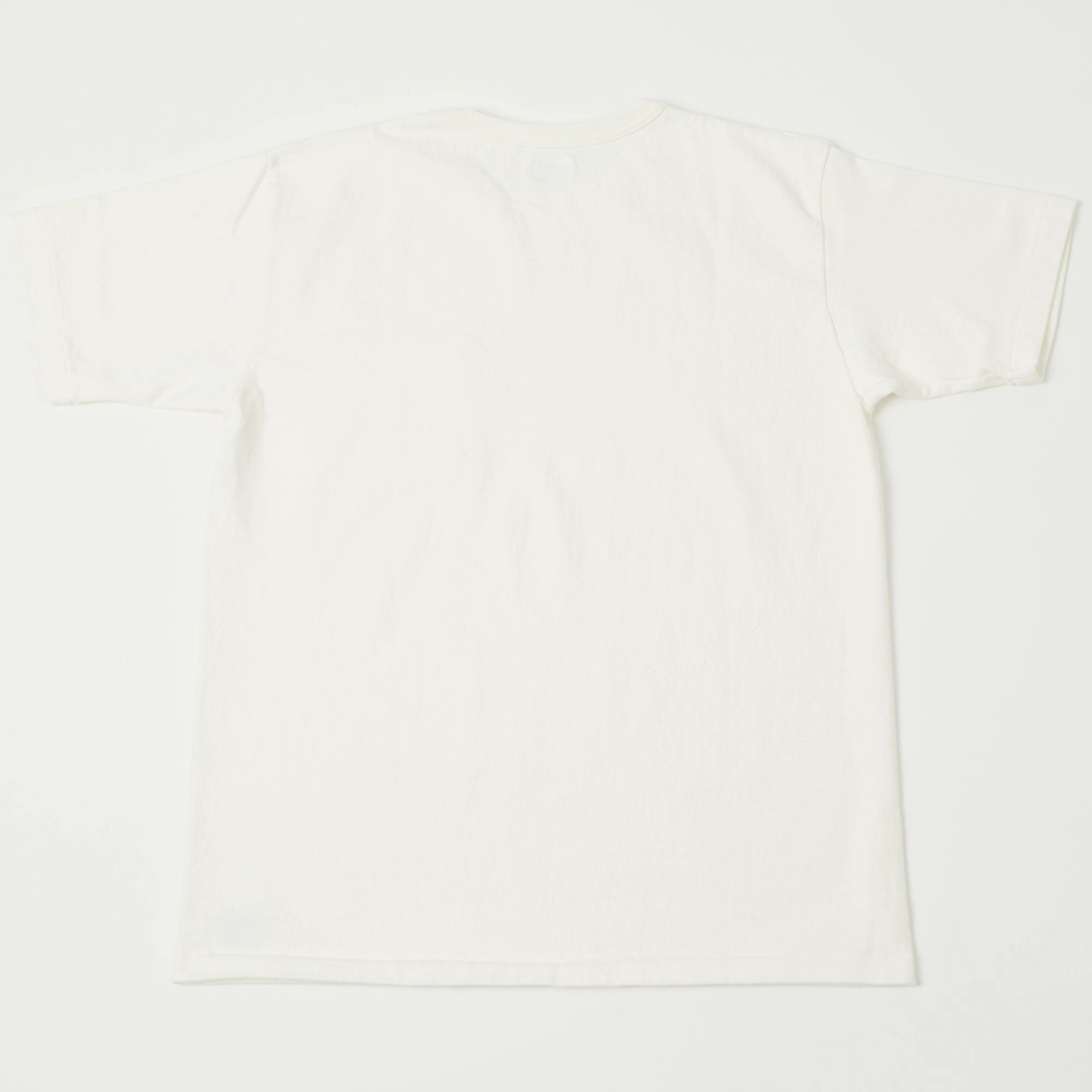Sporty Top Leisure Wear Dubbleworks Heavy Fabric Pocket Tee - Off White