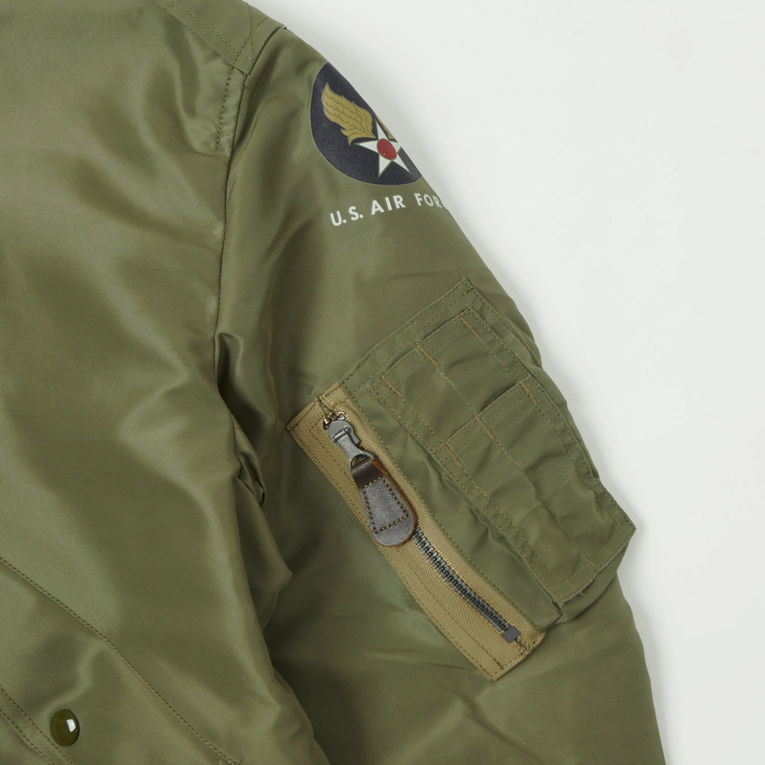 Buzz Rickson's L-2 'Reed Products Inc.' Flight Jacket - Olive Drab Celebrate