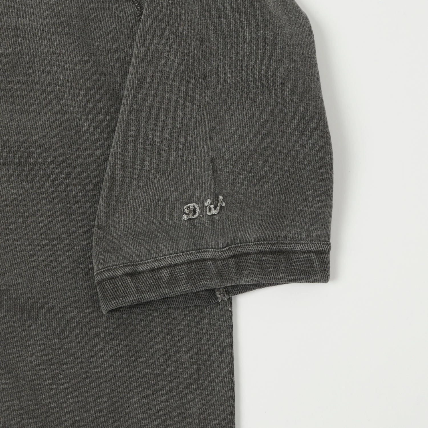 Dubbleworks Heavy Fabric Raglan Sleeve Pigment Dye T-Shirt - Sumikuro Perfect Comfort