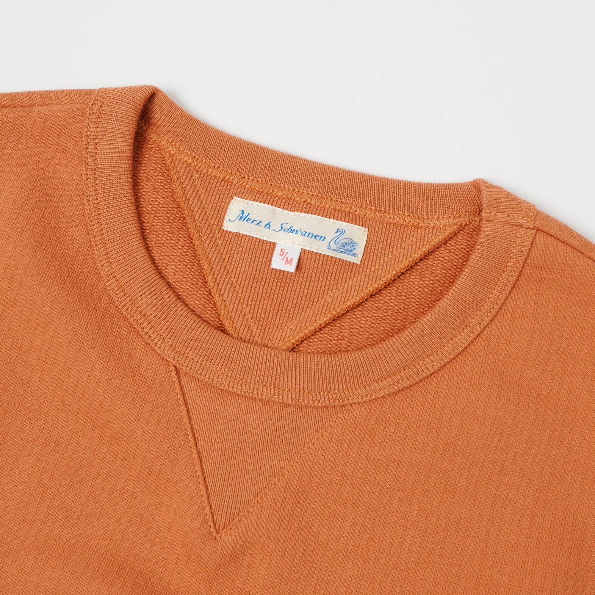 All-day Comfort Merz b. Schwanen 346 Crew Neck Sweatshirt - Sunset