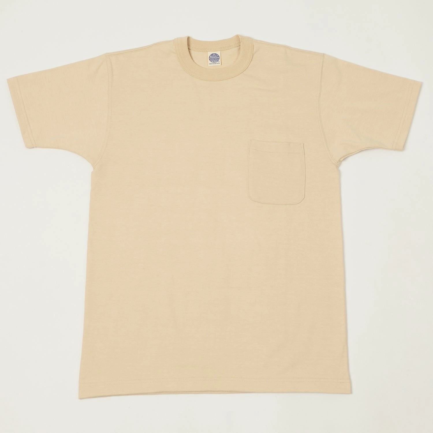 Quick Dry Fabric Fresh and Cool TOYS McCOY Pocket T-Shirt - Beige