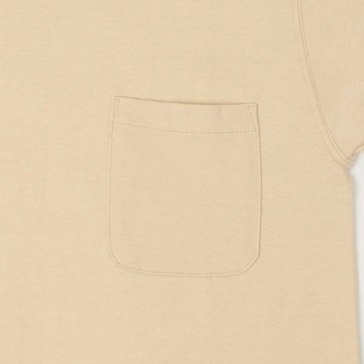 All-day Comfort Moisture Control Fabric TOYS McCOY Pocket T-Shirt - Beige