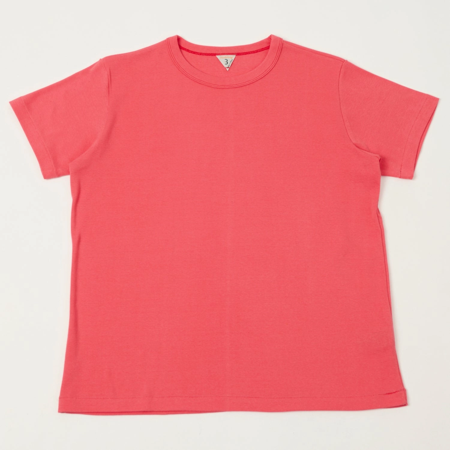Easy Look Fresh Outfit Style FilMelange 'Filipe' Tee - Salmon Pink