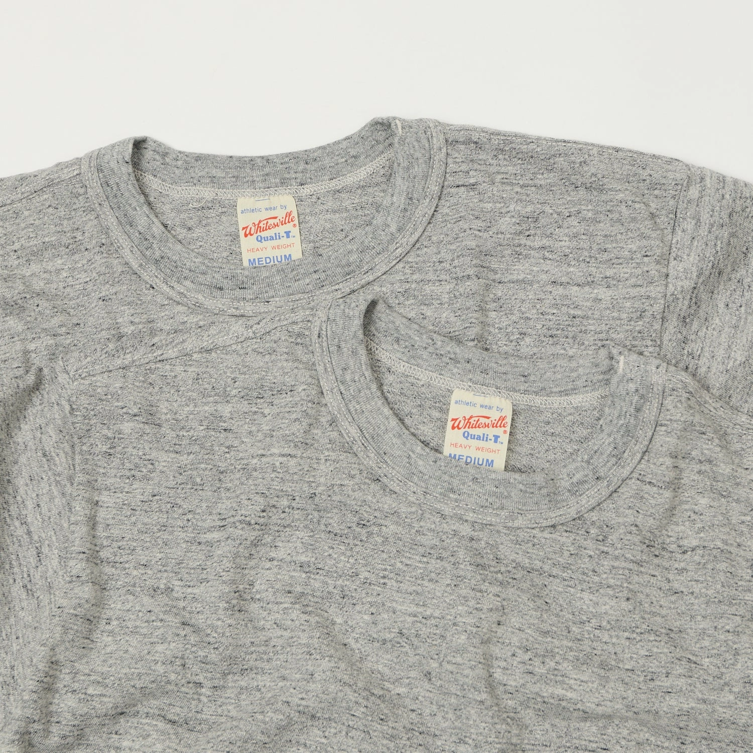 Weekend Comfort Whitesville Classic T-Shirt Two Pack - Grey Melange