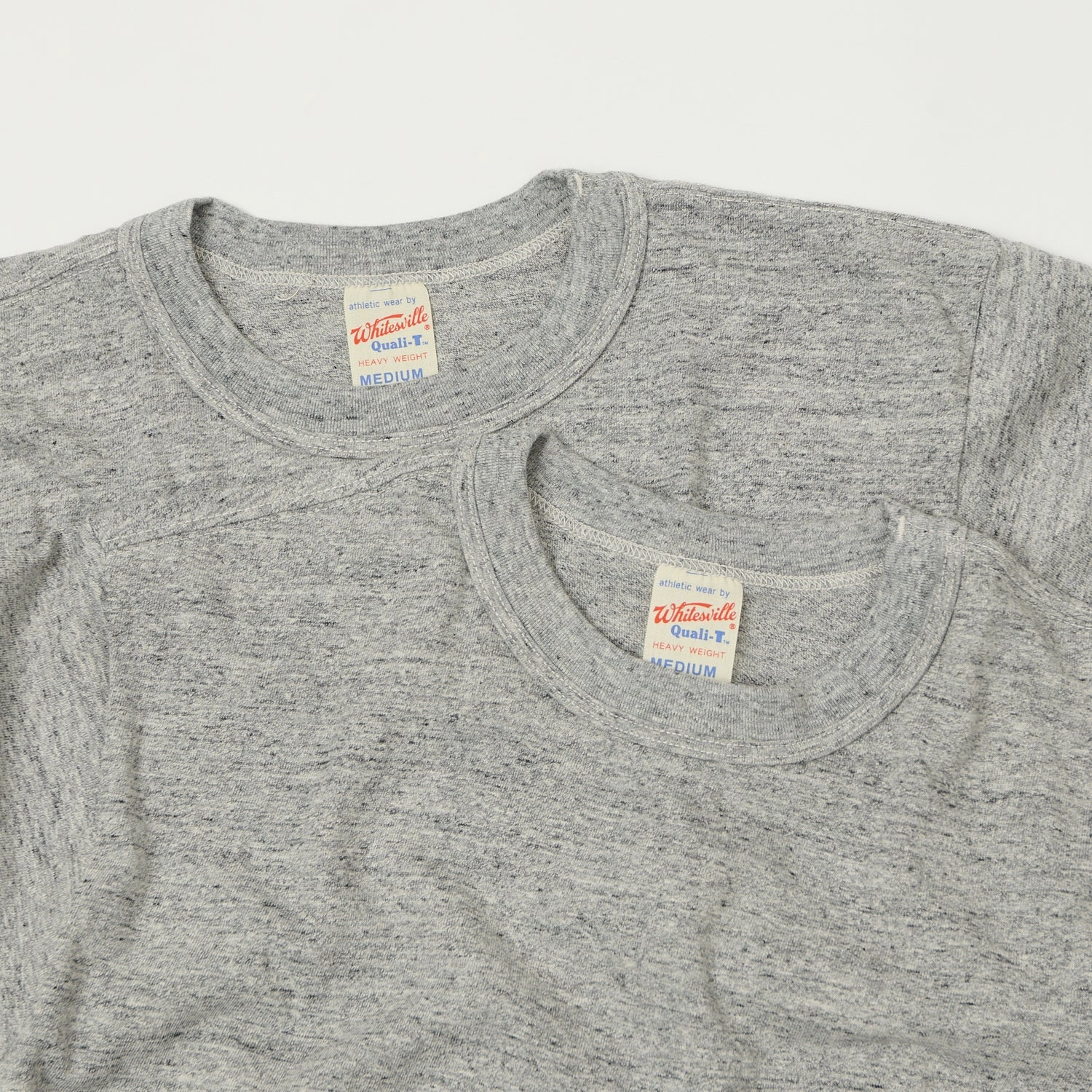 Breathable Comfort Wear Whitesville Classic T-Shirt Two Pack - Grey Melange