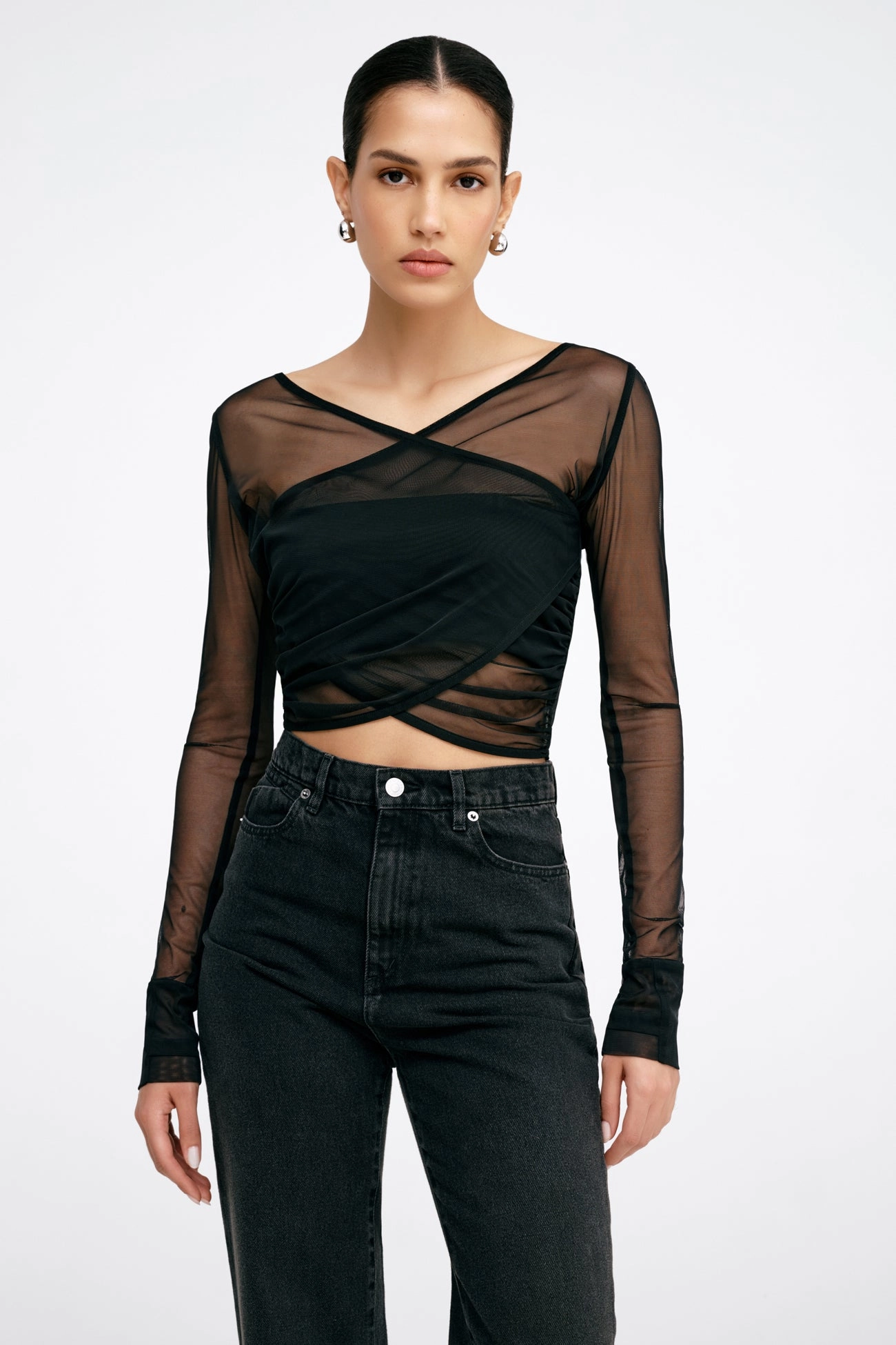 Texture Play All-Occasion Look Britney Mesh Bolero