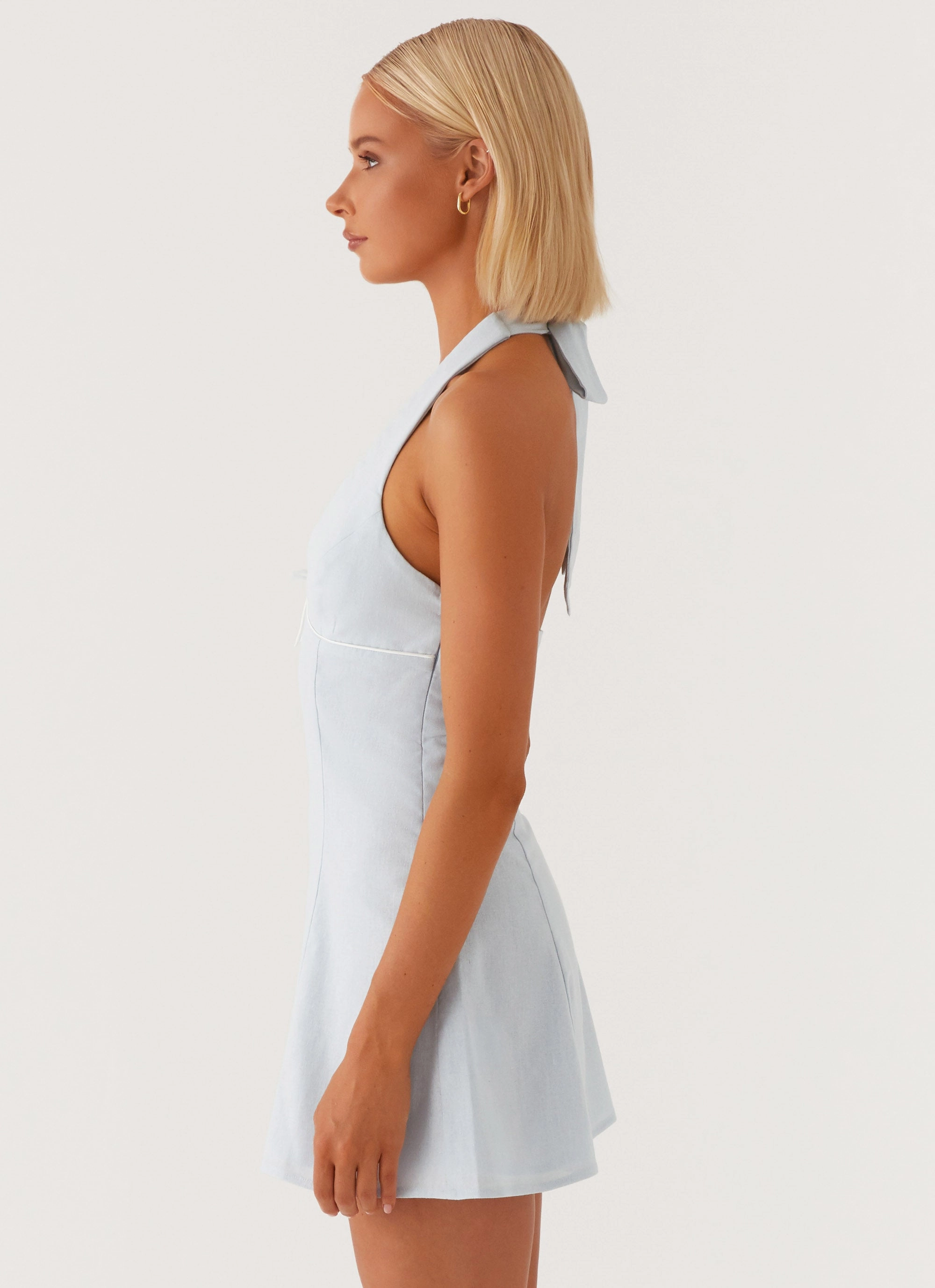 Bronte Mini Dress - Blue All Gender Fit