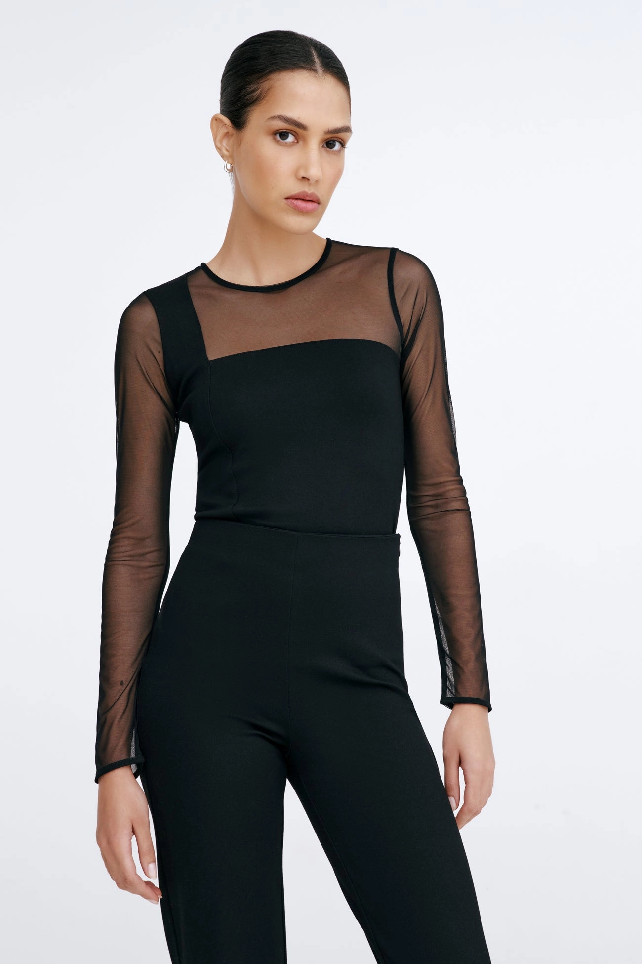 Soraya Top Layered Style Draped Fabric