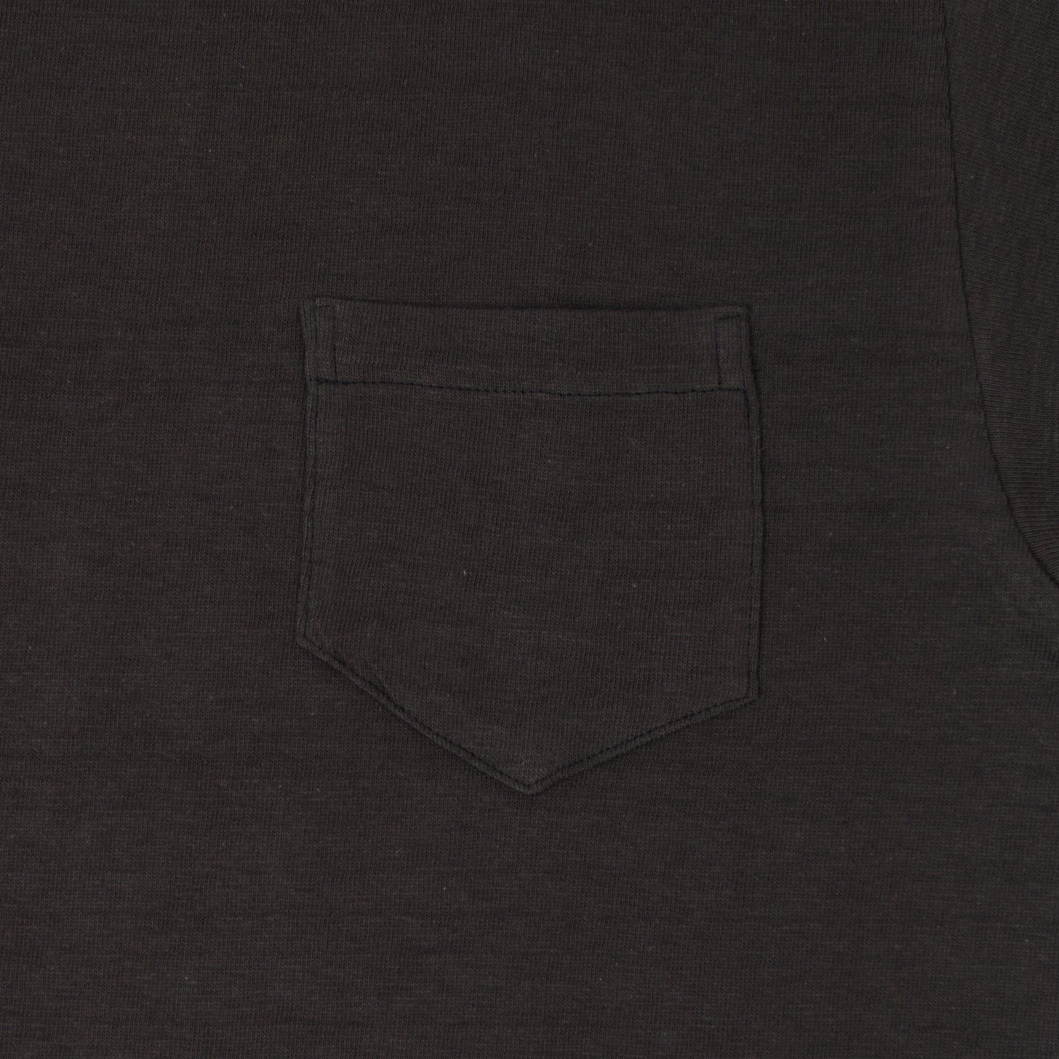 John Gluckow Lot. JG-CS07 'Keeper' Pocket T-Shirt - Black Trendy Comfort