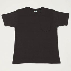 John Gluckow Lot. JG-CS07 'Keeper' Pocket T-Shirt - Black Everyday Chic