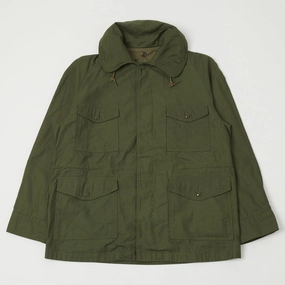 Buzz Rickson's Wind Resistant Field Jacket - Olive Drab Weight Distribution System Chill Resistant