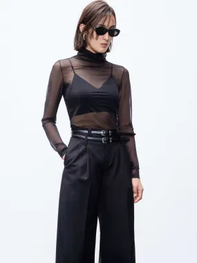 The Sheer Tulle Top Wardrobe Staple