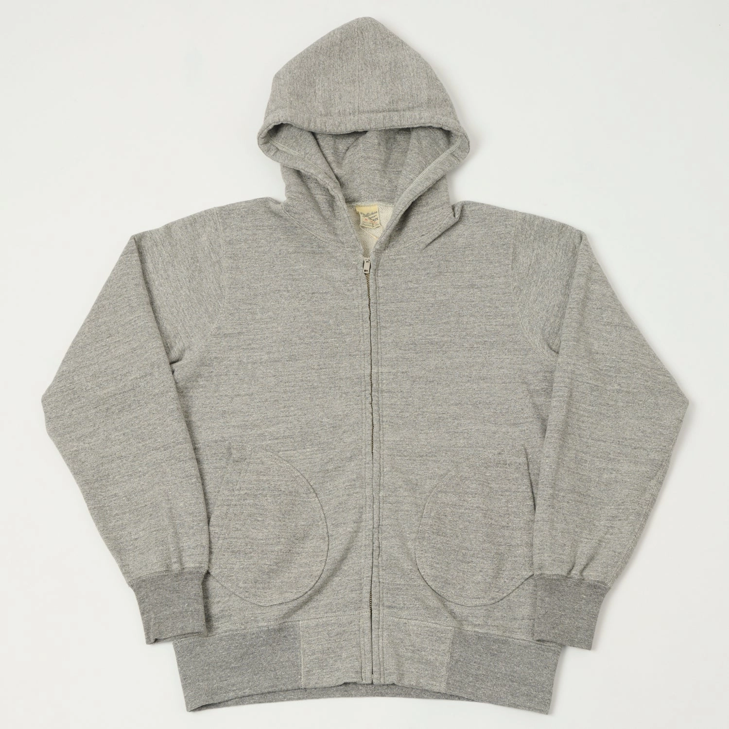 Buzz Rickson's Full Zip Sweat Parka - Heather Grey product gift wrapping
