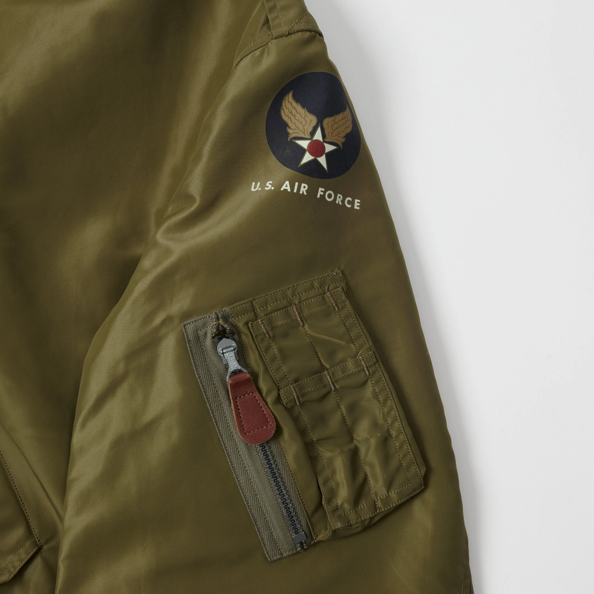 Attention NoiseFreeMaterial Buzz Rickson's L-2 Flight Jacket - Olive Drab